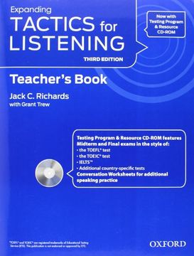 portada Tactics for Listening Teacher's Resource 3. Pack 3rd Edition (in English)