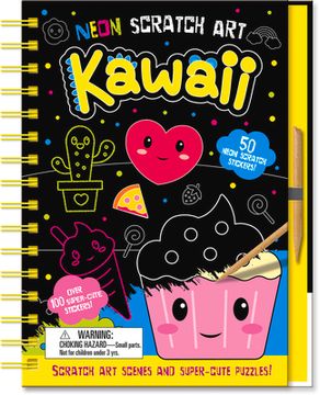 portada Kawaii (Neon Scratch Art) (en Inglés)