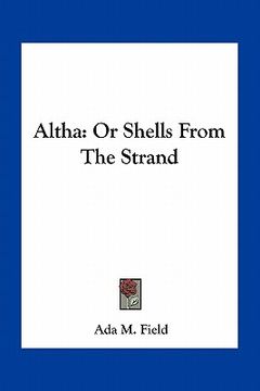 portada altha: or shells from the strand (en Inglés)