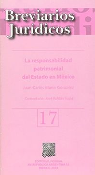 portada responsabilidad patrimonial del estado en mexico, la