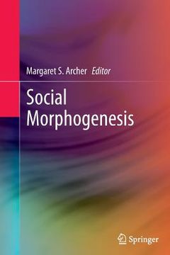portada Social Morphogenesis (en Inglés)