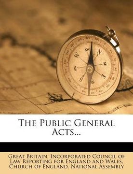 portada the public general acts... (en Inglés)