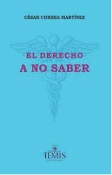 portada El Derecho a no Saber (in Spanish)