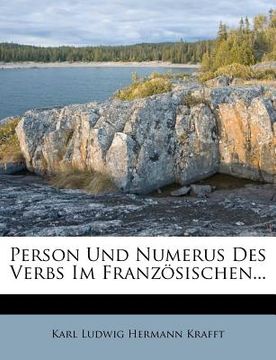 portada Person Und Numerus Des Verbs Im Franzosischen... (in German)