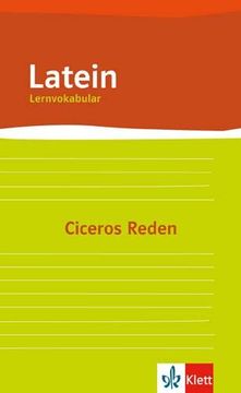 portada Lernvokabular zu Cicero (en Latin)