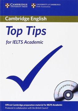 portada Top Tips for Ielts Academic Paperback With Cd-Rom (en Inglés)
