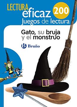 portada Gato, su Bruja y el Monstruo Juego de Lectura (in Spanish)
