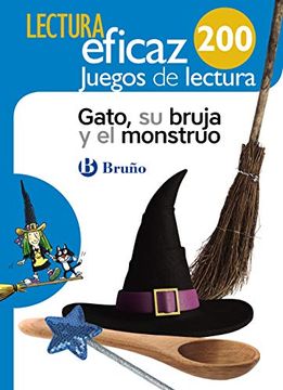 portada Gato, su Bruja y el Monstruo Juego de Lectura