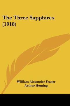 portada the three sapphires (1918) (in English)