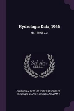 portada Hydrologic Data, 1966: No.130:66 v.3 (en Inglés)