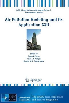 portada air pollution modeling and its application xxii (en Inglés)