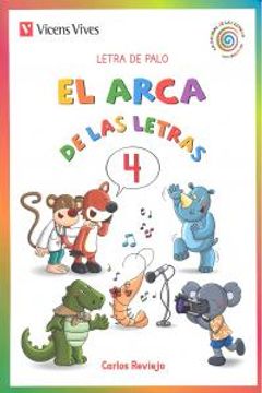 portada El Arca De Las Letras 4. Letra De Palo. EI 5 (in Spanish)