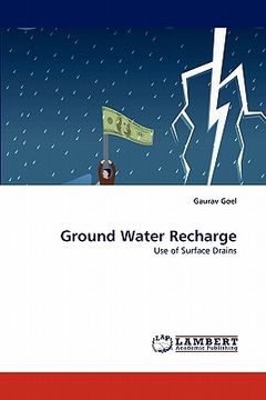 portada ground water recharge (en Inglés)