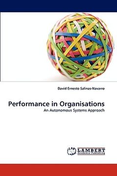 portada performance in organisations (en Inglés)