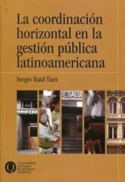 portada Coordinacion Horizontal En La Gestion Publica Latinoamericana