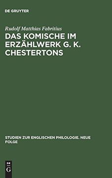 portada Das Komische im Erzählwerk g. K. Chestertons (Studien zur Englischen Philologie. Neue Folge) (en Alemán)