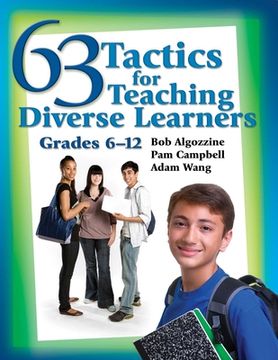 portada 63 Tactics for Teaching Diverse Learners: Grades 6-12 (en Inglés)