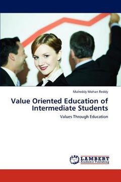portada value oriented education of intermediate students (en Inglés)