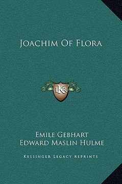 portada joachim of flora (en Inglés)