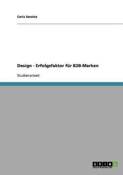 portada Design - Erfolgsfaktor für B2B-Marken (German Edition)