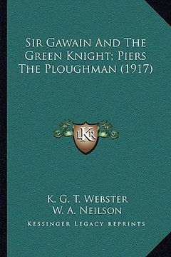 portada sir gawain and the green knight; piers the ploughman (1917) (in English)