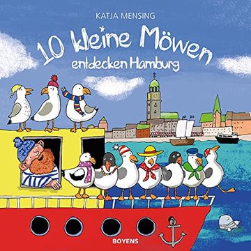 portada 10 Kleine Möwen Entdecken Hamburg (en Alemán)