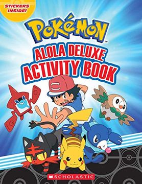 portada Alola Deluxe Activity Book (Pokémon) (Pokemon) (en Inglés)