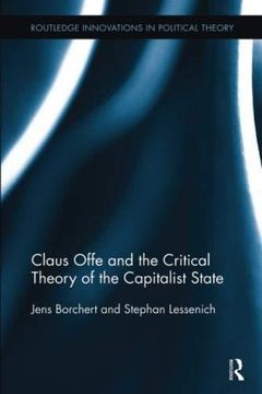 portada Claus Offe and the Critical Theory of the Capitalist State (en Inglés)
