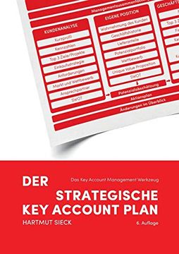 portada Der Strategische key Account Plan: Das key Account Management Werkzeug! Kundenanalyse + Wettbewerbsanalyse = Account Strategie (in German)