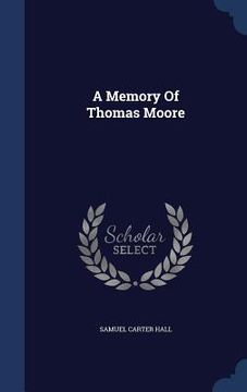 portada A Memory Of Thomas Moore