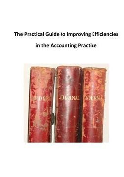 portada The Practical Guide to Improving Efficiencies in the Accounting Practice (en Inglés)