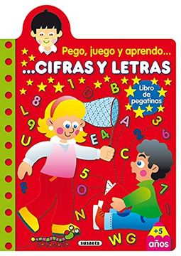 portada Cifras y Letras (Pego, Juego y Aprendo. ) (in Spanish)