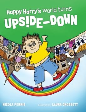 portada Happy Harry's World Turns Upside Down (en Inglés)