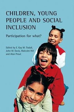 portada children, young people and social inclusion: participation for what? (en Inglés)