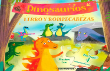 portada Dinosaurios Libro y Rompecabezas