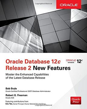 portada Oracle Database 12c Release 2 New Features (en Inglés)