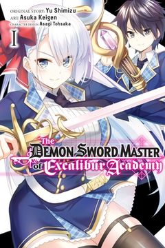 portada The Demon Sword Master of Excalibur Academy, Vol. 1 (Manga) (The Demon Sword Master of Excalibur Acad, 1) (en Inglés)
