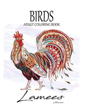 portada Birds: Adult Coloring Book (in English)