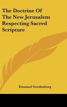 portada the doctrine of the new jerusalem respecting sacred scripture (in English)
