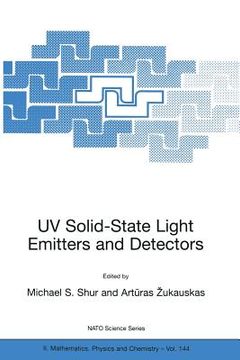 portada uv solid-state light emitters and detectors (en Inglés)