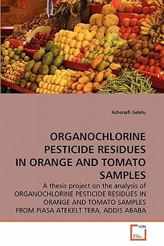 portada organochlorine pesticide residues in orange and tomato samples (en Inglés)