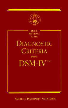 portada Quick Reference to the Diagnostic Criteria From Dsm-Iv