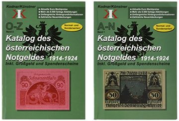 portada Katalog des Sterreichischen Notgeldes 19141924 in 2 Bnden Inkl Grogeld ud Spendenscheine in 2 Bnden (in German)