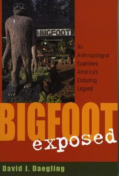 portada bigfoot exposed: an anthropologist examines america's enduring legend (en Inglés)