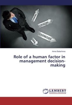 portada Role of a human factor in management decision-making