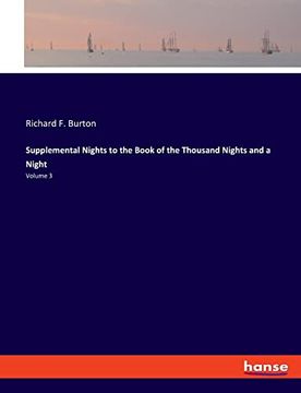 portada Supplemental Nights to the Book of the Thousand Nights and a Night: Volume 3 