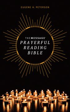 portada The Message Prayerful Reading Bible (Hardcover) (en Inglés)