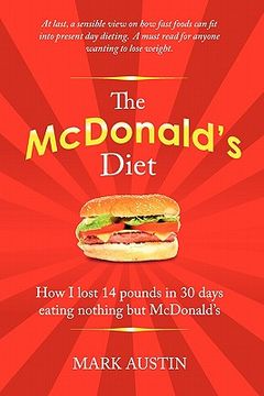 portada the mcdonald's diet (en Inglés)