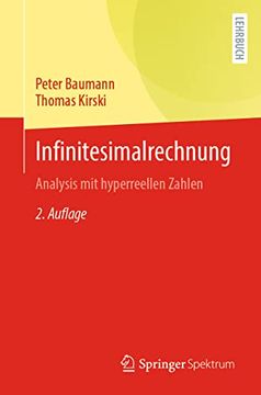 portada Infinitesimalrechnung: Analysis mit Hyperreellen Zahlen (en Alemán)