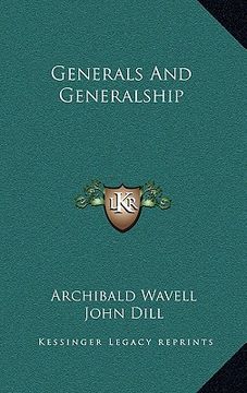 portada generals and generalship (en Inglés)